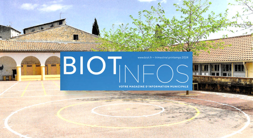Chaleur : la commune s’adapte dans les écoles – Biot Infos