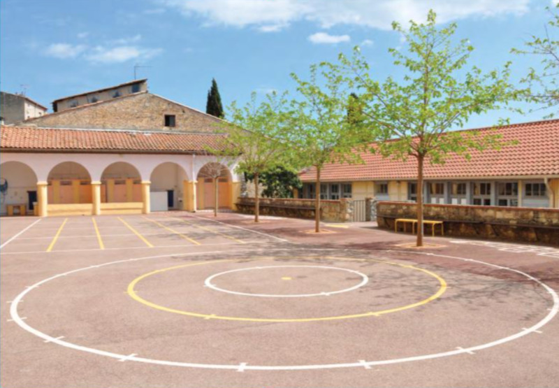 Biot infos, la commune s'adapte à la chaleur dans les écoles